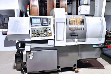 Used POLYGIM DIAMOND 20CSBIII CNC Lathe #10665